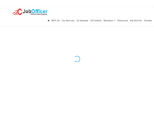 Tablet Screenshot of jobofficer.com